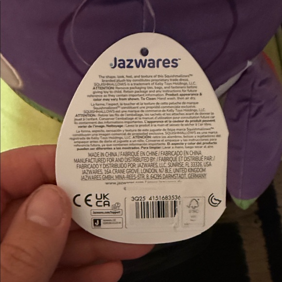 Squishmallow Disney Pixar Toy Story Buzz Lightyear - Picture 10 of 10